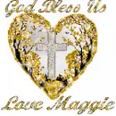 Maggie's Gold Heart