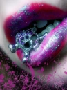 skull lips
