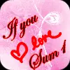 if u love sum1..