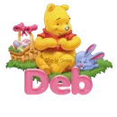 Easter Pooh: Deb