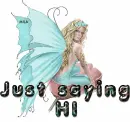 Just saying HI w/ fairy