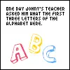 A B C