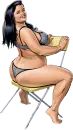 bbw pinup
