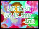 MOHANDAS KARAMCHAND GANDHi quote :)