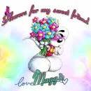 Flowers greeting