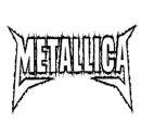 Metallica logo glittery