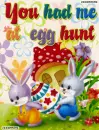 You had me at egg hunt
