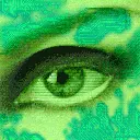 Green eye