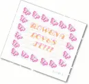 glitter text
