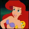 Ariel frightened