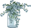 blue flower