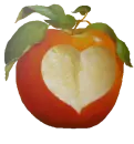heart apple