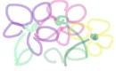 smaller painty flowers
