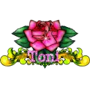 Rose with Toni