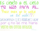 nunca te perdi (I never lost you)