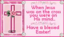 When Jesus was on the Cross