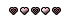 pink hearts