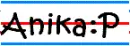 Pad Paper Name Plate-Anika