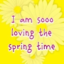 i am sooo loving the spring time