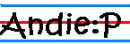 Pad Paper Name Plate-Andie