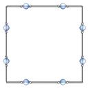 blue  frame