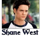 shane west