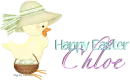 happy easter-chloe