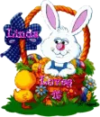 Bunny in a Basket with Linda