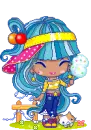 COTTON CANDY GIRL DOLL