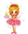 FAIRY DOLL WITH CAKE 