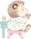 hedghog baby girl
