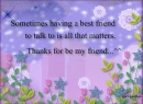 thanks for be my friend