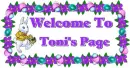 Easter welcome to Toni's Page