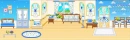 blue room