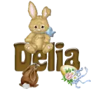 Animated Bunny: Delia