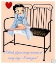 I think of you every day - Betty Boop