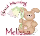 good morning-melissa
