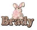 Easter Spotted Bunny: Brady