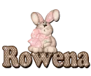 Easter Spotted Bunny: Rowena