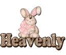 Easter Spotted Bunny: Heavenly