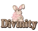 Easter Spotted Bunny: Divinity