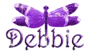 purple dragonfly debbie