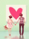 COUPLE WITH HEART