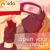 open your mouth