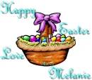 Happy Easter Love Melanie easter basket