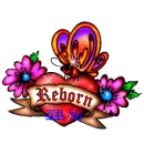 Reborn heart with butterfly