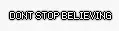 dont stop believing