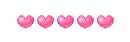 pink heart cute