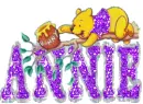 annie winnie purple
