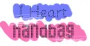 i heart handbag.
